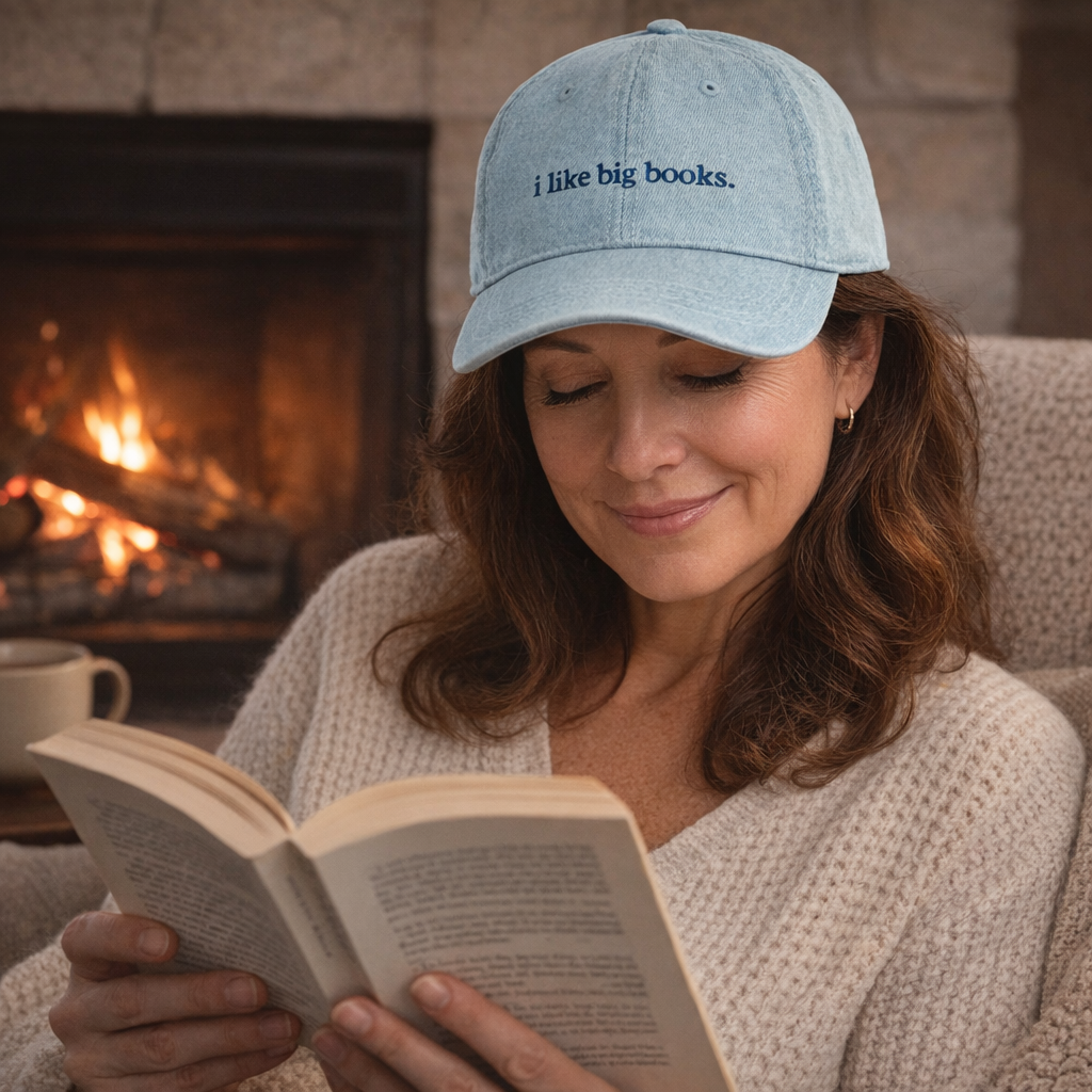I Like Big Books Hat