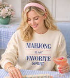 Mahjong is My Favorite Sport Crewneck
