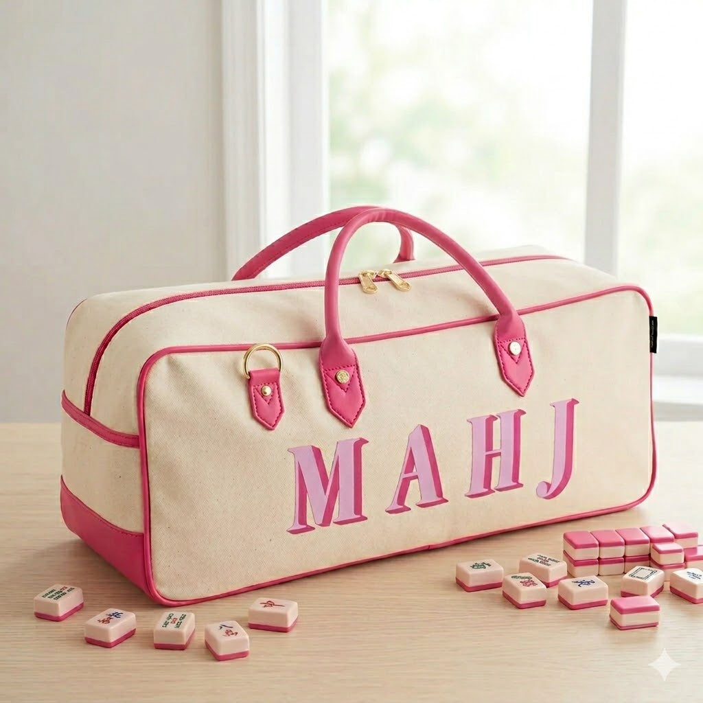Mahjong Carryall Tote Bag
